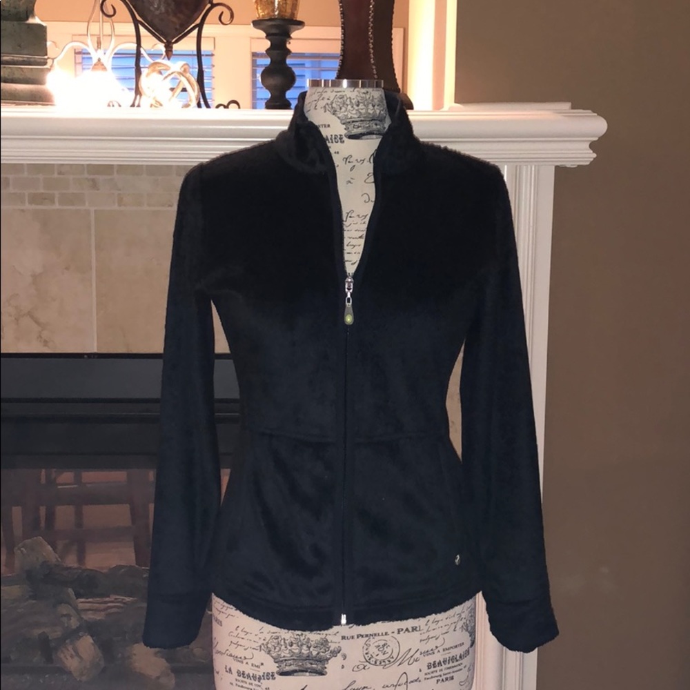 Soft, fuzzy zippier jacket